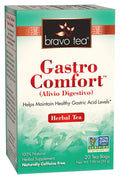 Bravo Tea Gastro Comfort Herbal Tea Caffeine Free 20 Tea Bags 6 Count