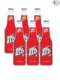 Big Red® Soda – Made with Real Sugar – 6 Pack of 12 oz Glass Bottles – Nostalgic Red Cream Soda