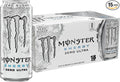 Monster Energy Zero Ultra Sugar Free Energy Drink 16 Ounce | Pack of 15
