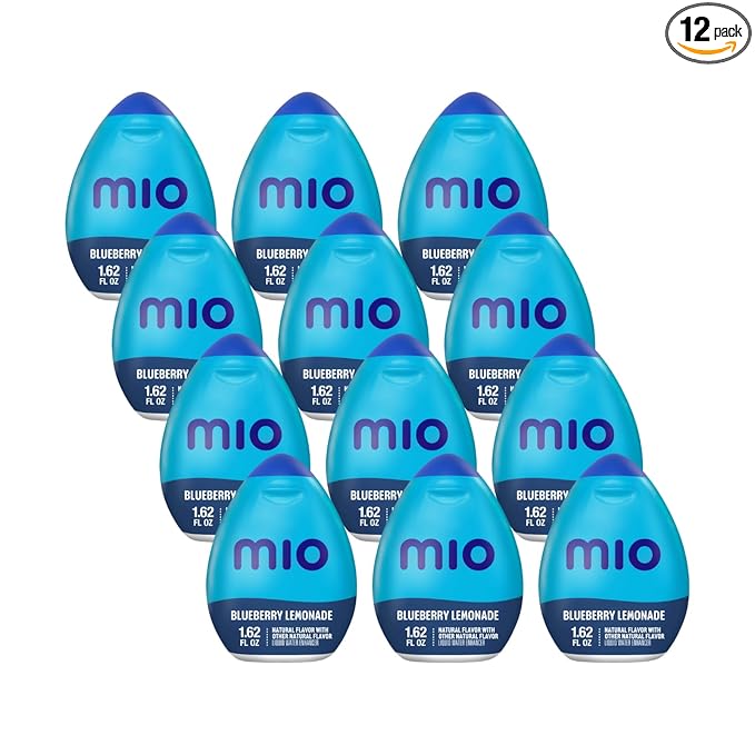 MiO Liquid Water Enhancer Blueberry Lemonade 1.62 Ounce (Pack of 12)