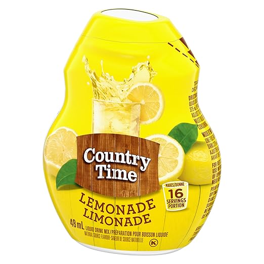 Country Time Liquid Drink Mix Lemonade 48mL (Pack of 12)