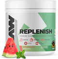 RAW Replenish Premium Electrolytes Powder Recovery Formula Watermelon Mojito (60 Servings) - Flavored Electrolyte Drink Mix Supplement for Hydration Replenishment Endurance &amp Performance Worko