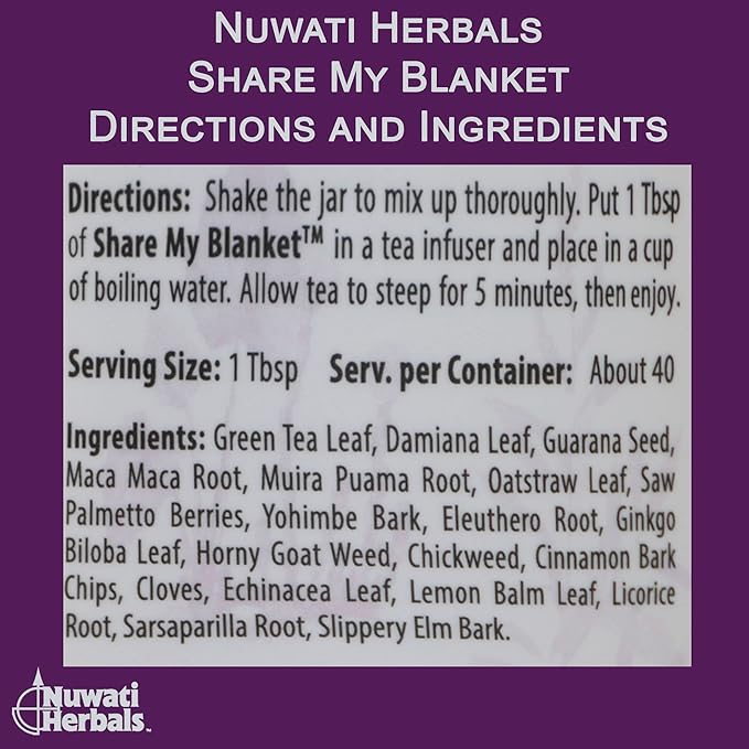 Nuwati Herbals Share My Blanket Tea 4 oz.