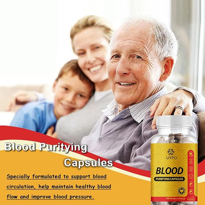 Blood Purifying Capsules Gluten Free GMO-Free Vegan 450 mg (1PC)