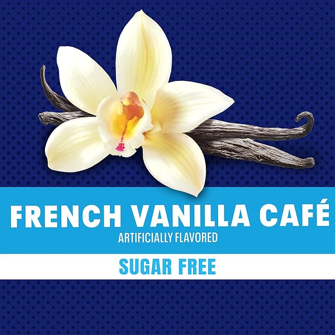 Maxwell House International Café-Style – Sugar-Free French Vanilla Instant Coffee Mix (4.3 oz) &amp Vanilla Caramel Latte Mix (8.7 oz) (2 Ea. Variety Pack)