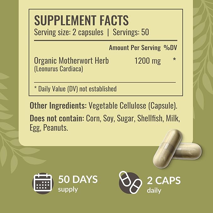 HERBAMAMA Lemon Balm and Rhodiola Kit - Bundle of Lemon Balm Drops 2 Fl Oz &amp 1200mg Rhodiola Rosea Capsules - Vegan Non-GMO Alcohol &amp Gelatin-Free - 2 Pack