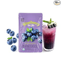[Nokchawon] Korean Blueberry Iced Tea Pouch - Ready to Drink Fruit Tea for Ice Cups - Refreshing Blueberry Juice Base for Cocktails and Mocktails - Premium K-Drink Packs 10 Count