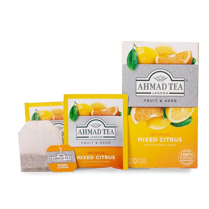 Ahmad Tea Mixed Citrus 20 Count (Pack of 6)