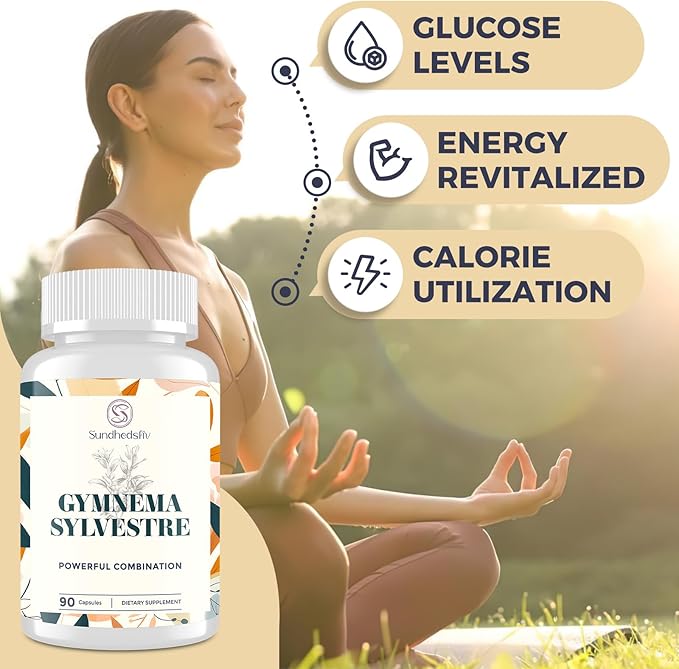 16 in 1 Blxxd Sugr Effective Gymnema Sylvestre Supplement 2100MG | with Berberine Cinnamon Bitter Melon | Vitamins Magnesium &amp Chromium | 90 Vegan Capsules