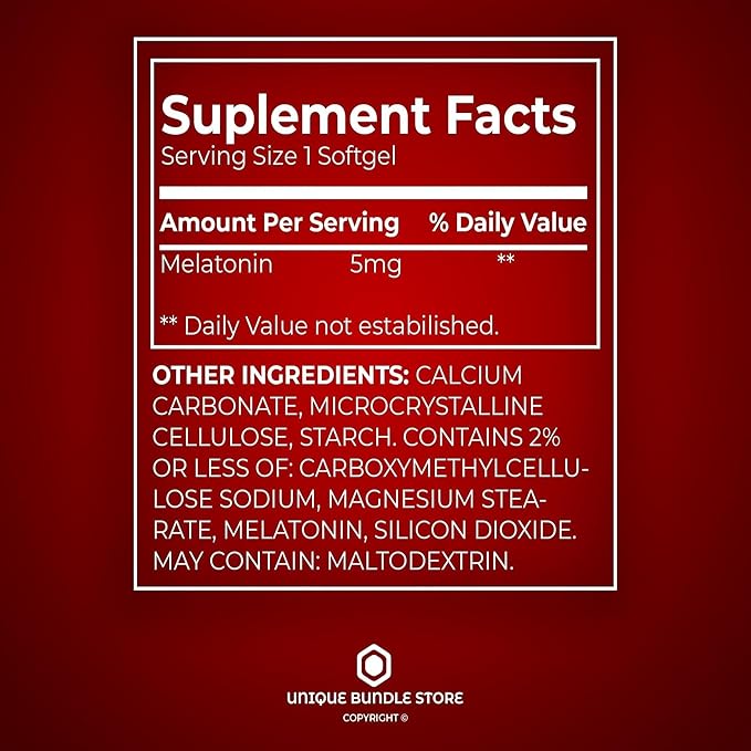 Melatonin 5mg – 120 Tablets Extended Release Melatonin Time Release Formula Vegetarian Melatonin Supplement 5 mg Melatonin Tablets with Clean Formula (Pack of 3)