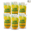 Olive My Pickle Probiotic Pickle Juice - 117 Ounces | 6 Pack of LiveBrine Turmeric &amp Cracked Black Pepper Pickle Juice with Natural Probiotics and Digestive Enzymes for Gut Health - 78 Pickle Shot