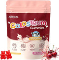 Colostrum Gummies 1000 mg Grass Fed Colostrum Chews Colostrum Supplement for Gut Health Hair Growth Beauty and Immune Support Cherry Flavor 60 Servings