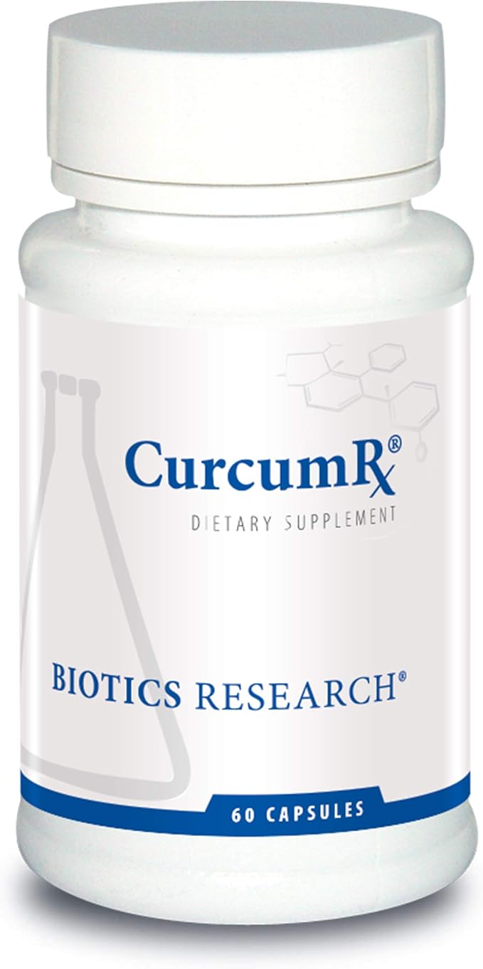 Biotics Research CurcumRx All Natural Turmeric Complex with Curcumin Over 200 Beneficial Turmeric Root Nutrients Antioxidants Supports Physiological Pathways 60 Capsules