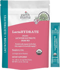 Earth Mama Organic LactaHYDRATE Lactation Drink Mix 15 Servings – USDA Certified Organic Hydration Drink with Herbs Used to Help Support Breastmilk Supply* for Breastfeeding Moms