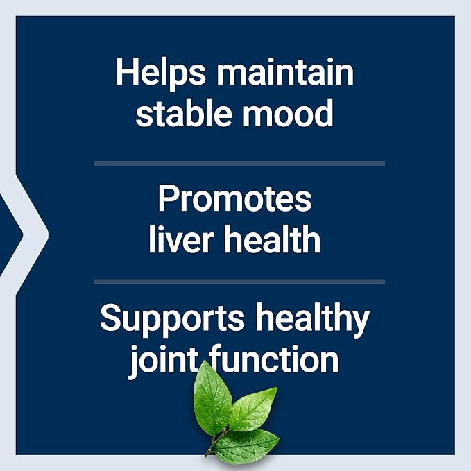 Life Extension Same S-Adenosyl-Methionine 400 mg Best-Selling Mood Health Liver Health and Joint Support Supplement Non-GMO Vegetarian Gluten Free 60 enteric-Coated Tablets
