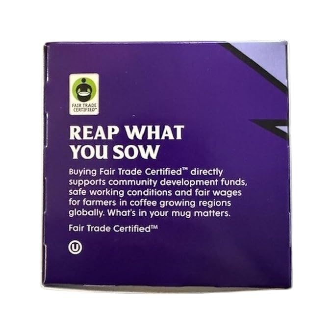 Death Wish Coffee Espresso Roast Single Serve Coffee Pods - Fair Trade and Organic (10 Count) (Pack of 2)