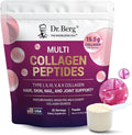 Dr. Berg Multi Collagen Peptides Powder Types I II III V X - Unflavored Collagen Powder w/ 14 g of Protein - Grass-Fed Pasture-Raised &amp Wild-Caught Collagen Sources - 25 Servings