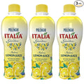 Italia Garden Italian Lemon Juice Not From Concentrate Real Perfect for Cooking Drinks Marinades &amp More Pure Citrus Flavor with Convenient Squeeze Bottle 16 oz 3-Pack