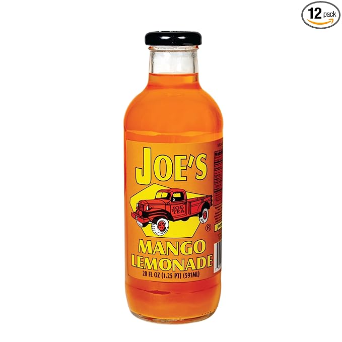 JOE TEA 20 OZ GLASS (Mango Lemonade)