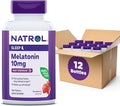 Natrol Fast Dissolve Melatonin 10 mg Melatonin Supplements for Restful Sleep Sleep Support for Adults 100 Strawberry-Flavored Melatonin Tablets Up to a 100 Day Supply