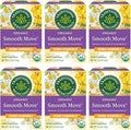 Traditional Medicinals Organic Smooth Move Chamomile Laxative Tea 16 Tea Bags (Pack of 6)