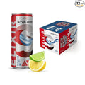 Syncron Elixir Energy Drink Original Flavor With 120mg Natural Caffeine From Green Tea Nootropics and Real Fruit Juice Beverage With No Sucralose or Artificial Sweeteners 12 Pack 12 Oz