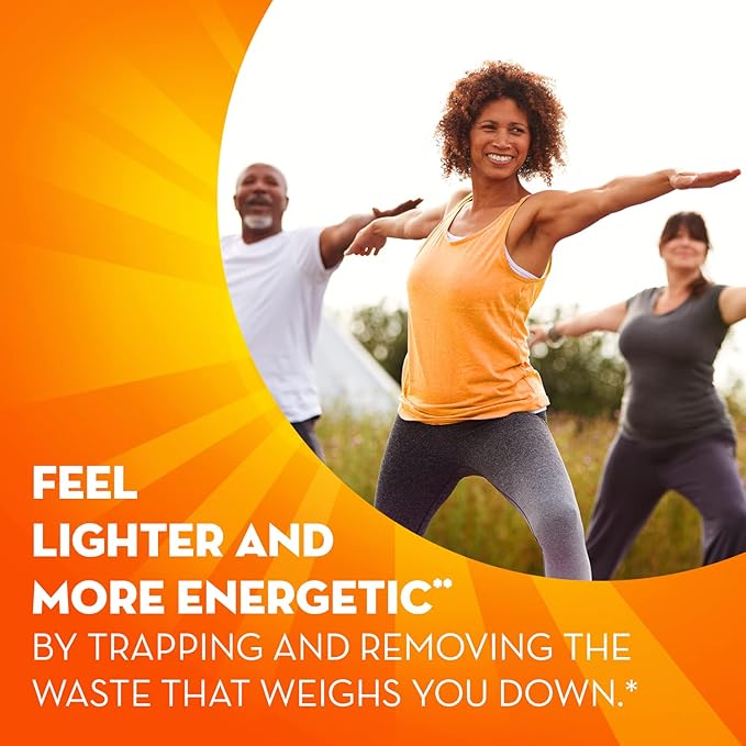 Metamucil On-the-Go Packets Sugar-Free 44 Packets 4-in-1 Psyllium Husk Fiber Supplement Orange Flavored Individual Servings Great for Travel Fiber Supplement for Digestive Health and Regularity