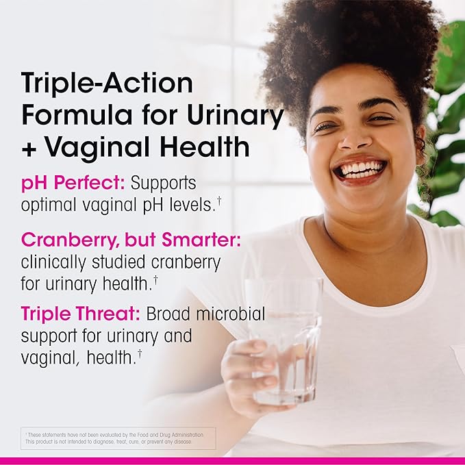 vH essentials Probiotics for Women with Prebiotics Cranberry &amp Vitamin C – 120 Capsules -2 Pack – Vaginal Probiotics Support Gut Balance Vaginal Health &amp Urinary Tract Health for Women