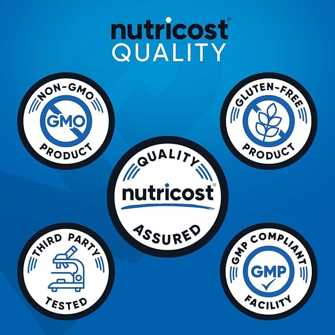 Nutricost HMB (1500mg) and Vitamin D3 (6000 IU) Supplement - 240 Capsules 80 Servings - Gluten Free and Non-GMO