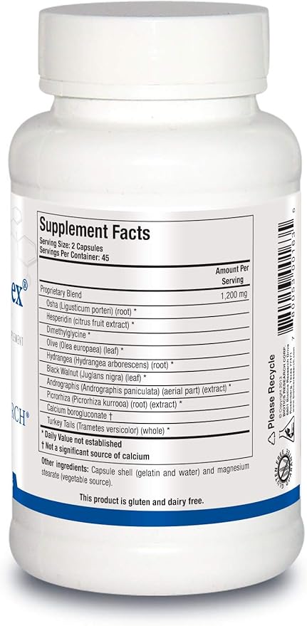 Biotics Research HistoPlex Natural Anti Histamine Proprietary Blend of Herbs Olive Leaf Extract Allergy Support Immune Booster 90 Capsules