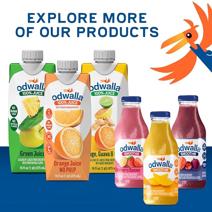 Odwalla Orange Juice and Mango Smoothie