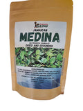 Premium Jamaican Medina Herb Tea 4oz - Organic Dried &amp Ground Loose Leaf Herbal Tea | Wildcrafted Caribbean Botanical | Caffeine Free Traditional Island Wellness Tea | RastaMan Stew
