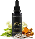 Juicy Joint by Plants Basically – Joint Support Supplement for Mobility Relief &amp Recovery | Turmeric White Willow Bark &amp Meadowsweet | 60 mL Liquid Extract | Vegan &amp Non-GMO | 30-Day Sup