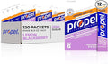 Propel Immune Support Electrolyte Enhanced Water Drink Mix Powder Packets Lemon Blackberry 100% DV Vitamin C Good source of Zinc Zero Sugar Hydration with Electrolytes and Vitamins (120 Packets)