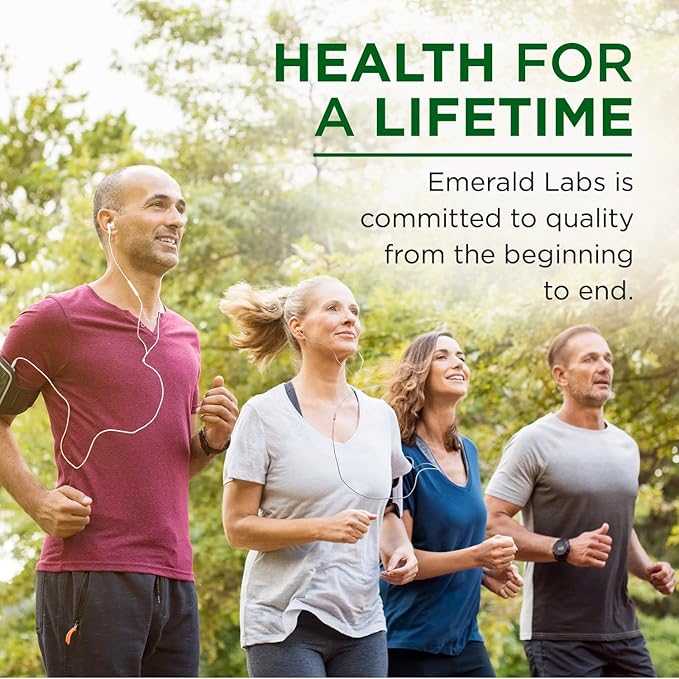 EMERALD LABS Liver Health - Liver Support Supplement with European Milk Thistle Extract - Supports Healthy Immune System Energy Levels &amp Gallbladder* - 60 Vegetable Capsules (30-Day Supply)