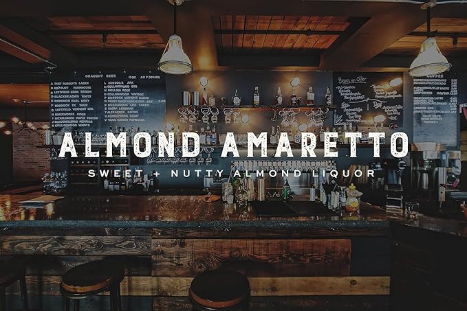 Steel Mill Coffee Co. Almond Amaretto Flavored Coffee - Ground 2lb Medium Roast 100% Arabica Vegan Gluten-Free Sugar-Free