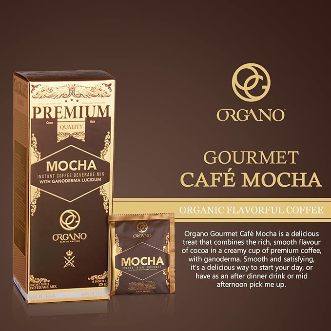 ORGANO Gourmet Cafe Mocha (15 sachets)