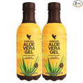 Forever Living - Forever Aloe Vera Gel - 99.7% Pure Inner Leaf Aloe Vera Juice - Preservative-Free - 33.8 fl oz (Pack of 2)