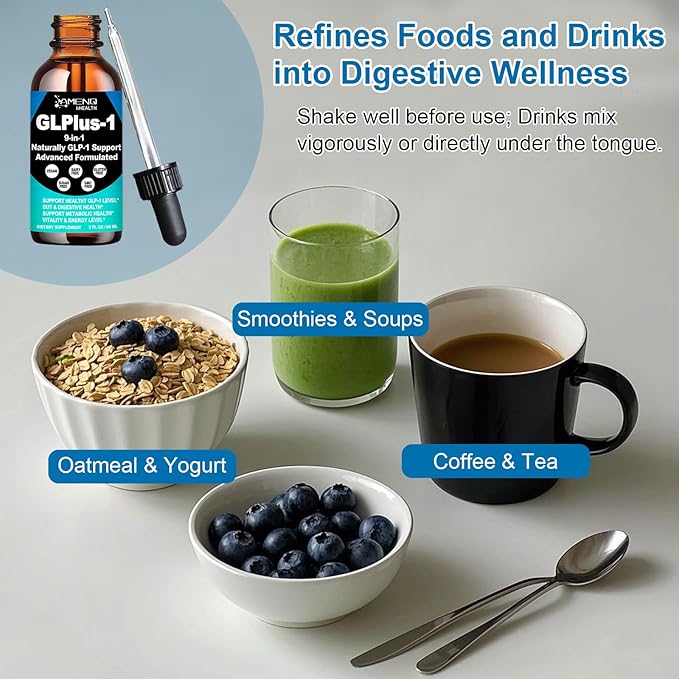 Berberine Supplement Liquid Drops Berberine with Ceylon Cinnamon Green Tea Eriocitrin Curcumin &amp Aloe Vera for Metabolism Digestion &amp GLP-1 Support Fast Acting Glp Oral Solution Liquid For W