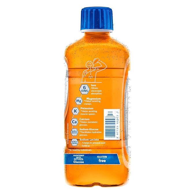 Electrolit Hydration Electrolyte Drinks Sports Beverages with Electrolytes 6 Pack (Orange)