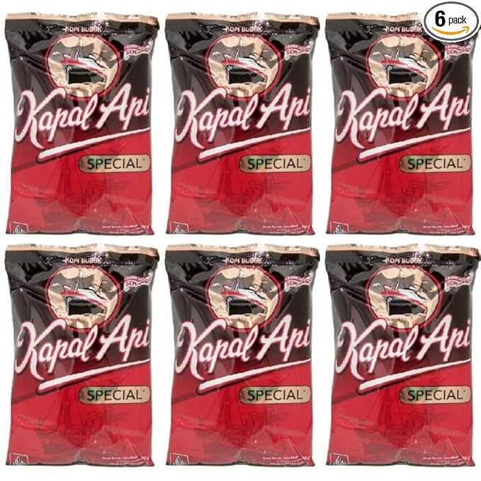 Kapal Api Special Coffee Ground (Coffee Powder) 65 gr - Pack of 6