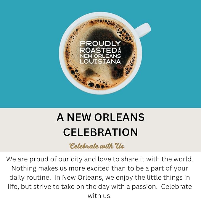 New Orleans Roast - Dark Roast and Chicory 12ct Single Serve (Pack of 6)
