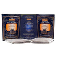CREA8T Cold Brew Smoked Scotch flavored coffee - Pack of 4 Cold Brew GROUND Filter packets 2.5oz each totalling 10oz.