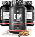 DIM Supplement 400 mg with Myo &amp D-Chiro Inositol Dong Quai – Hormone Balance for Women – Fertility Supplements – Inositol Supplement - 120 Caps