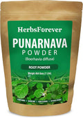 HerbsForever Punarnava(Boerhaavia Diffusa) Root Powder-Liver Kidney UTI Reduce Swelling Fluid Retention| Wild HarvestedNon GMO - 2X Potency | Ultra CleanNO Sand &amp Mud| Steam Treated| 16oz-1L