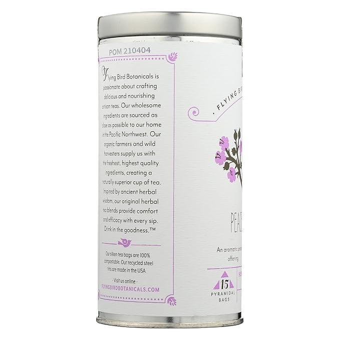 FLYING BIRD BOTANICALS Peace Of Mind Tea 15 CT