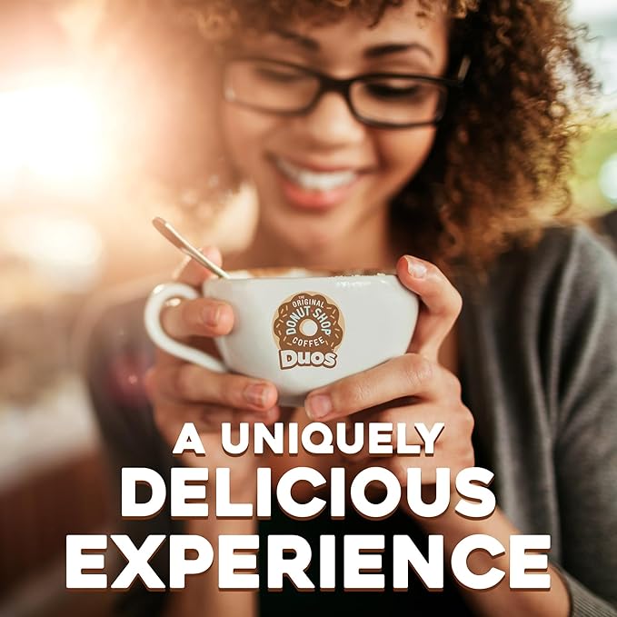 The Original Donut Shop Duos Coconut + Mocha Keurig Single-Serve K-Cup Pods Medium Roast Coffee 72 Count