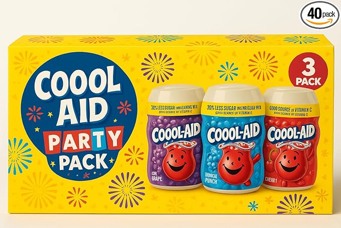Limited Edition Ghoul Aid Artificially Flavoured Halloween Drink 6fl.oz. 40pk (Party Pack)