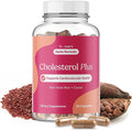 Santo Remedio Cholesterol Plus with Red Yeast Rice &amp Cocoa Cardiovascular Support Supplement for Heart Health Gluten-Free Non-GMO Capsules 30 Servings | Gift for Wellness Care
