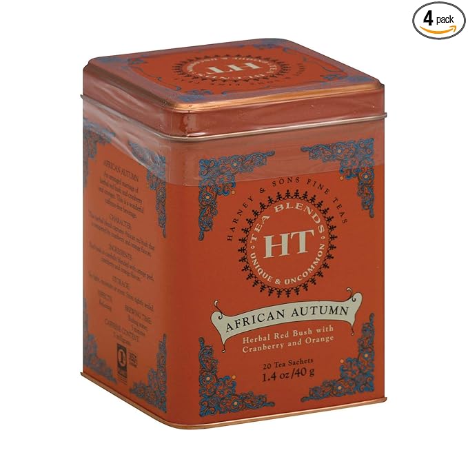 Harney &amp Sons African Autumn 20-Count (Pack of 4)